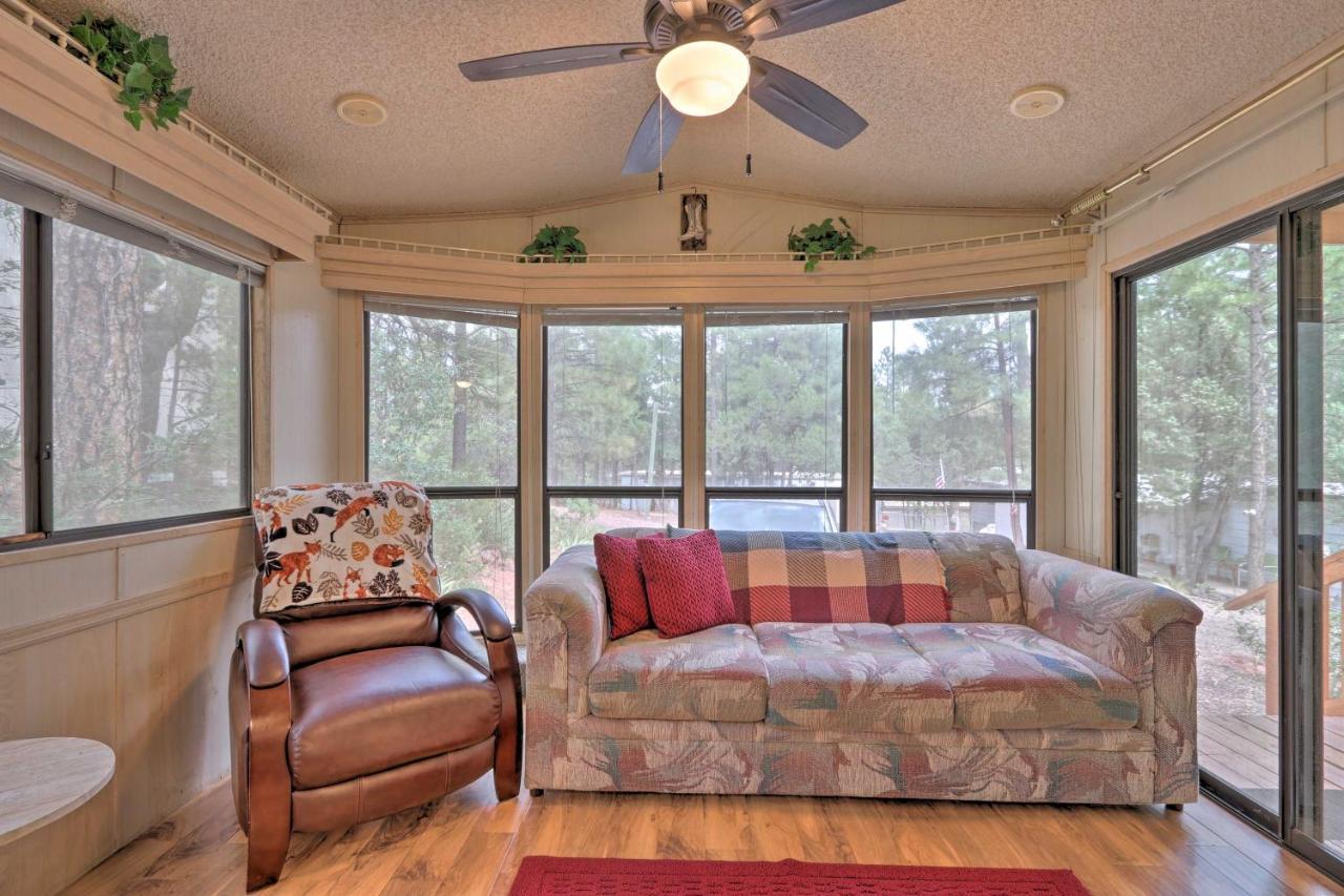Show Low Home With Deck And Grill - 13 Mi To Hon-Dah! 외부 사진